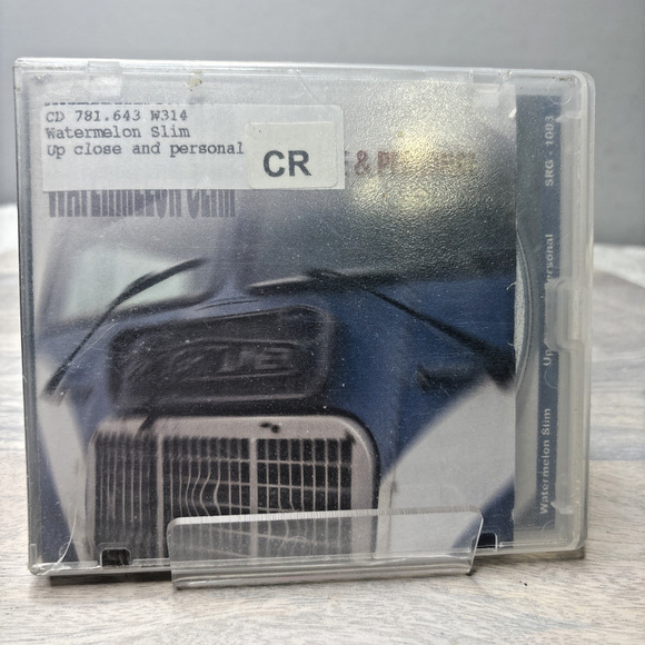 Watermelon Slim – Up Close & Personal (CD, 2004, Southern Music Dist., Country/A - Picture 1 of 5